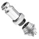 3pcs GX16-9 Pin Male And Female Diameter 16mm Wire Panel Connector GX16 Circular Aviation Connector Socket Plug 3pcs GX16-9 Pin Male And Female Diameter 16mm Wire Panel Connector GX16 Circular Aviation Connector Socket Plug