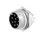 3pcs GX16-9 Pin Male And Female Diameter 16mm Wire Panel Connector GX16 Circular Aviation Connector Socket Plug 3pcs GX16-9 Pin Male And Female Diameter 16mm Wire Panel Connector GX16 Circular Aviation Connector Socket Plug