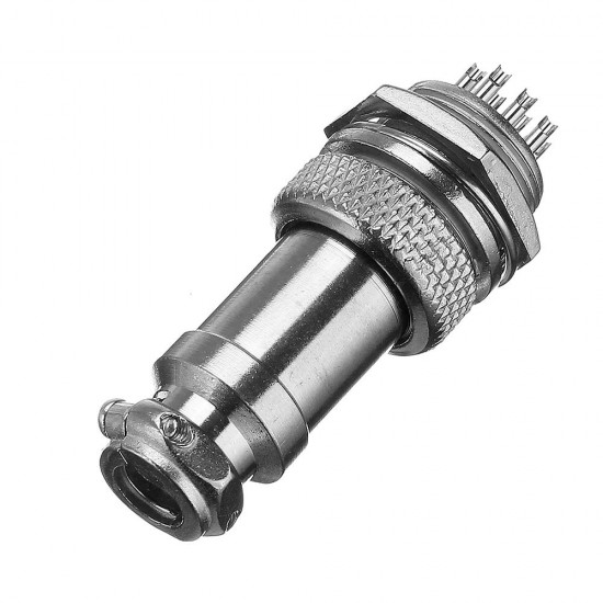 5Set GX16-10 Pin Male And Female Diameter 16mm Wire Panel Connector GX16 Circular Aviation Connector Socket Plug