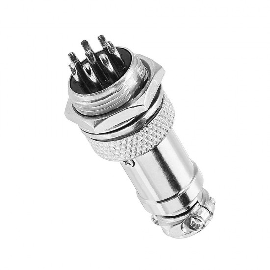 GX16-8 16mm 8 Pin Male & Female Wire Panel Connector Circular Aviation Connector Socket Plug