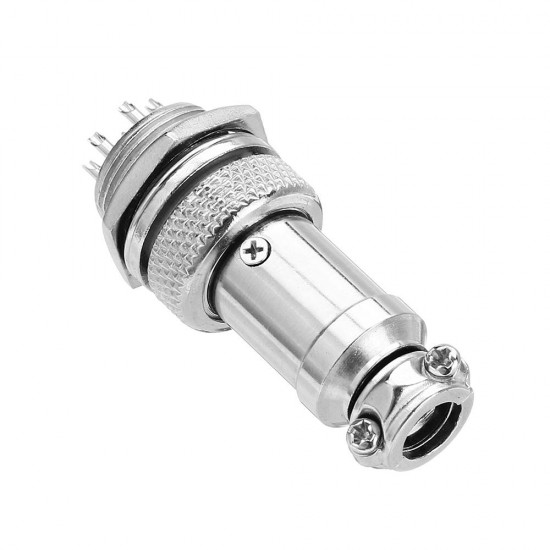 GX16-8 16mm 8 Pin Male & Female Wire Panel Connector Circular Aviation Connector Socket Plug