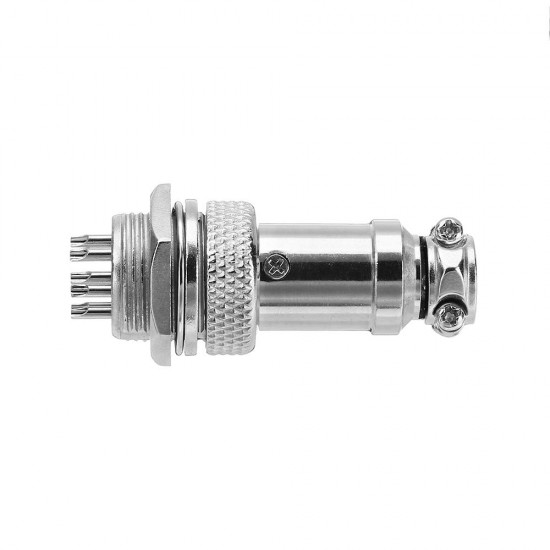 GX16-8 16mm 8 Pin Male & Female Wire Panel Connector Circular Aviation Connector Socket Plug