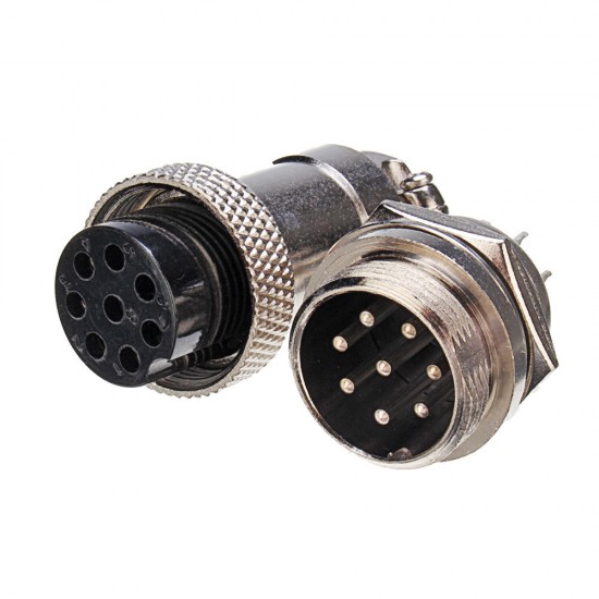 3pcs GX20 8 Pin 20mm Male & Female Wire Panel Circular Connector Aviation Socket Plug 3pcs GX20 8 Pin 20mm Male & Female Wire Panel Circular Connector Aviation Socket Plug