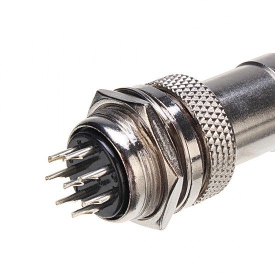 3pcs GX20 8 Pin 20mm Male & Female Wire Panel Circular Connector Aviation Socket Plug 3pcs GX20 8 Pin 20mm Male & Female Wire Panel Circular Connector Aviation Socket Plug