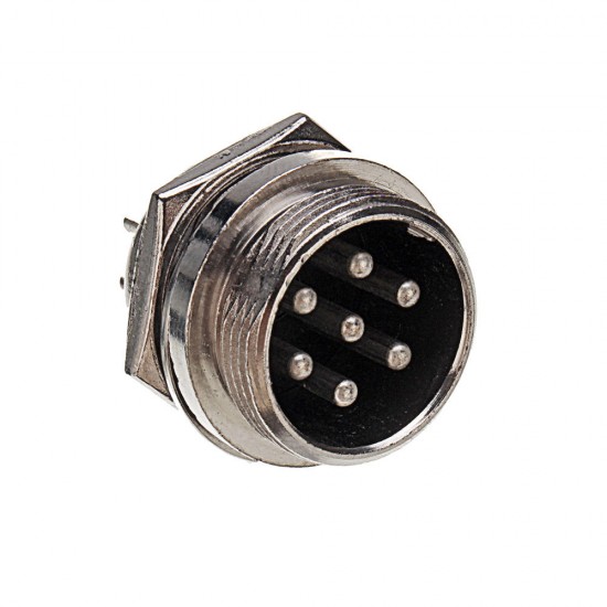 5pcs GX20 7 Pin 20mm Male & Female Wire Panel Circular Connector Aviation Socket Plug