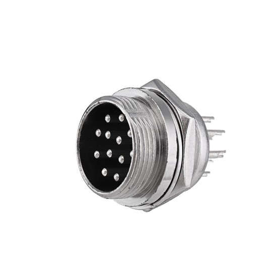 GX20 12 Pin 20mm Male & Female Wire Panel Circular Connector Aviation Socket Plug