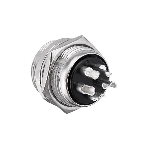 GX20 5 Pin 20mm Male & Female Wire Panel Circular Connector Aviation Socket Plug