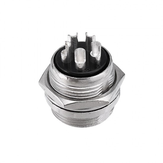 GX20 5 Pin 20mm Male & Female Wire Panel Circular Connector Aviation Socket Plug