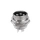 GX20 5 Pin 20mm Male & Female Wire Panel Circular Connector Aviation Socket Plug