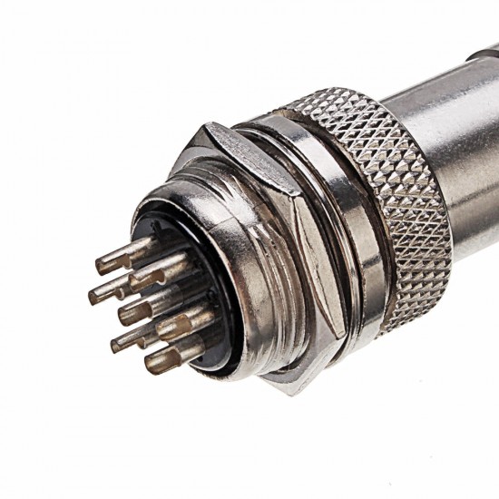 GX20 7 Pin 20mm Male & Female Wire Panel Circular Connector Aviation Socket Plug