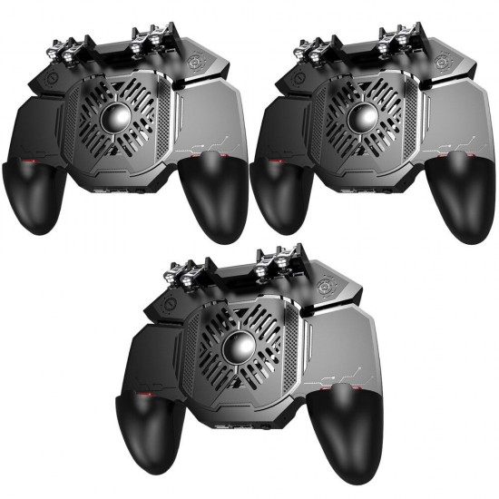 3Pcs MEMO AK88 Gamepad Six Fingers Joysticks Game Controller for PUBG for iOS Android Mobile Games 3Pcs MEMO AK88 Gamepad Six Fingers Joysticks Game Controller for PUBG for iOS Android Mobile Games