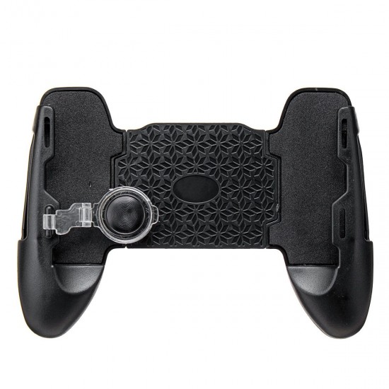 4 In 1 ABS Black Game Controller Trigger Shooter Gamepad with Fire Key for PUBG Compatible with Smartphones 4 In 1 ABS Black Game Controller Trigger Shooter Gamepad with Fire Key for PUBG Compatible with Smartphones