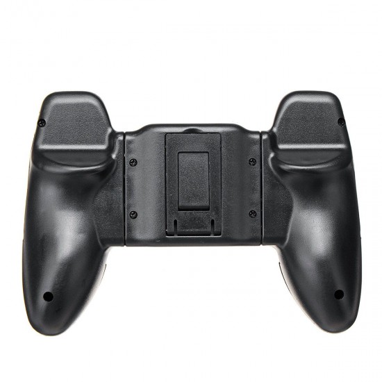 4 In 1 ABS Black Game Controller Trigger Shooter Gamepad with Fire Key for PUBG Compatible with Smartphones