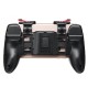 4 In 1 ABS Black Game Controller Trigger Shooter Gamepad with Fire Key for PUBG Compatible with Smartphones 4 In 1 ABS Black Game Controller Trigger Shooter Gamepad with Fire Key for PUBG Compatible with Smartphones