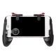 4 In 1 ABS Black Game Controller Trigger Shooter Gamepad with Fire Key for PUBG Compatible with Smartphones 4 In 1 ABS Black Game Controller Trigger Shooter Gamepad with Fire Key for PUBG Compatible with Smartphones