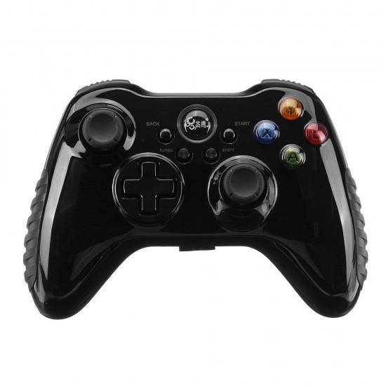 TE2 2.4G Wireless Vibration Gamepad for PUBG Mobile Game Controller for PC PS3 Smart TV Android Phone
