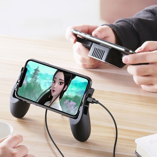Phone Cooler Handle Semiconductor Cooling Fan Holder Mobile Radiator Gamepad Controller For iPhone XS Max 11Pro S20+ Note 20 Phone Cooler Handle Semiconductor Cooling Fan Holder Mobile Radiator Gamepad Controller For iPhone XS Max 11Pro S20+ Note 20