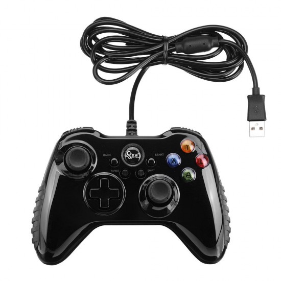 SE2 Wired Vibration Gamepad for GTA5 for FIFA Online3 for PS3 Game Console PC Smart TV Android Mobile Phone