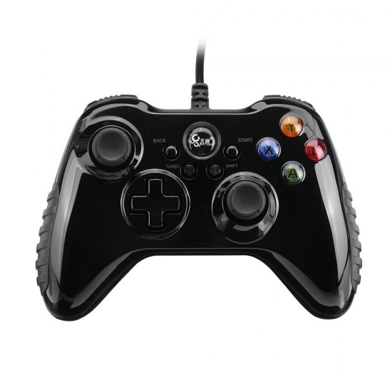 SE2 Wired Vibration Gamepad for GTA5 for FIFA Online3 for PS3 Game Console PC Smart TV Android Mobile Phone SE2 Wired Vibration Gamepad for GTA5 for FIFA Online3 for PS3 Game Console PC Smart TV Android Mobile Phone