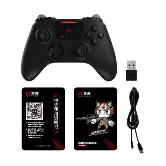BTP-2270K 2.4G Wireless Wired Gamepad for Windows 7 8 10 PC Computer Laptop Game Controller for TV Box Android Smart TV for Steams SEKIRO NBA2k20