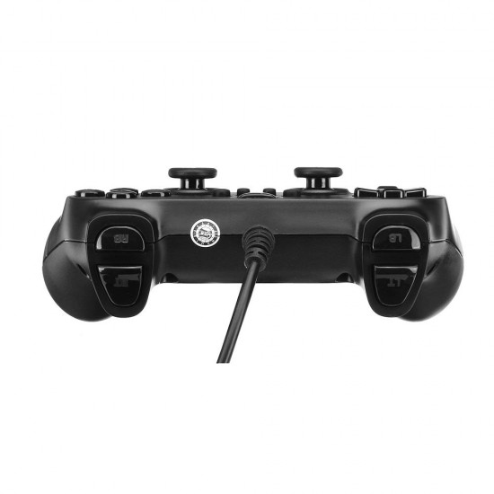 D2E USB Wired Vibration Gamepad for PC Windows PS3 TV Box Android Mobile Phone