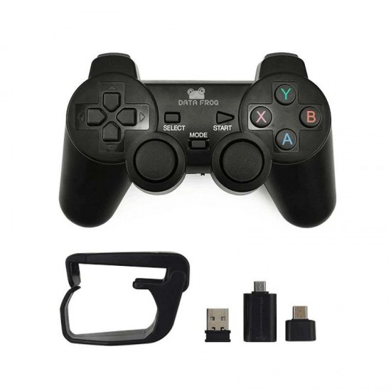 208 Wireless Bluetooth 2.4G Gamepad Ergonomic Joystick Game Controller for PS3 Android Phone TV Box