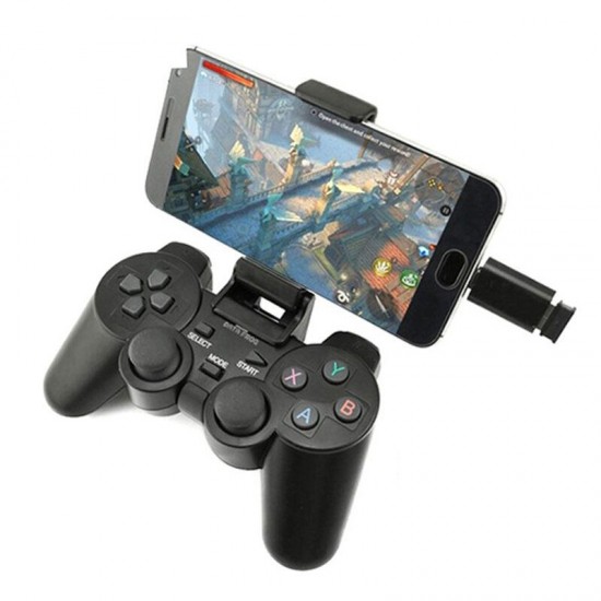 208 Wireless Bluetooth 2.4G Gamepad Ergonomic Joystick Game Controller for PS3 Android Phone TV Box