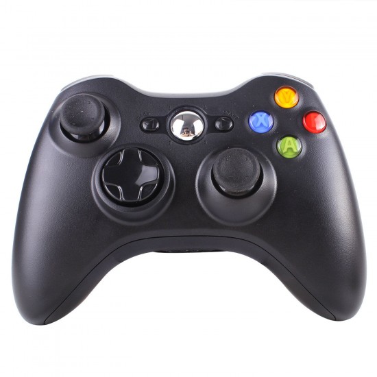 2.4GHz Wireless Conjoined Cross Key Rechargeable Game Controller Joystick Gamepad for Xbox 360 PS3