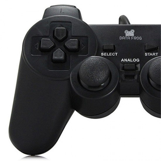 Classic 1.5m Wired USB Game Controller with Vibration Feedback Motors Soft-touch Keys for Windows PC Classic 1.5m Wired USB Game Controller with Vibration Feedback Motors Soft-touch Keys for Windows PC
