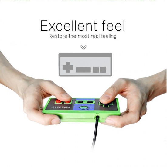 Classic Retro USB Wired Game Controller Gamepad Gaming Joypad 8 Bit Games for Windows PC Mac