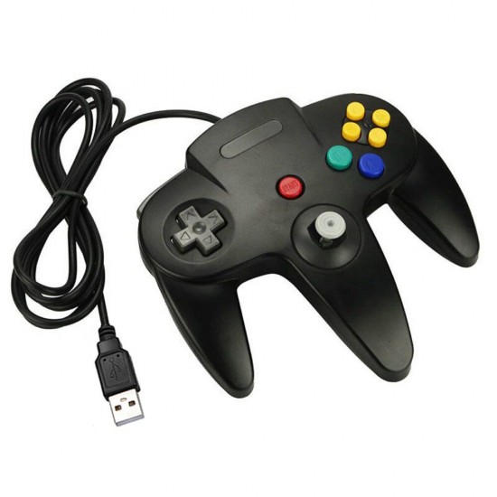 Classic Retro USB Wired Game Controller Gamepad Gaming Joypad for Windows PC Mac