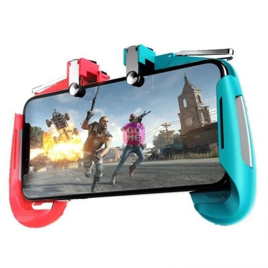 S9-D Colorful PUBG Game Controller Gamepad Trigger Shooter for PUBG Mobile Game with Foldable Phone Holder for Android iOS Phones