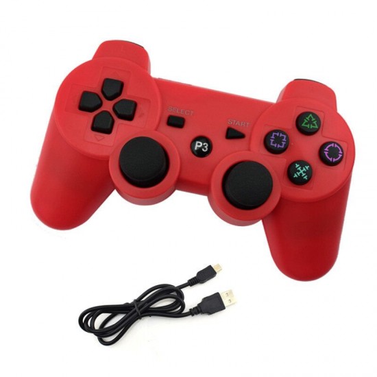USB bluetooth Wireless Game Controller Remote Control Joystick Gamepad Support the Six-axis Movement for PS3 PC USB bluetooth Wireless Game Controller Remote Control Joystick Gamepad Support the Six-axis Movement for PS3 PC