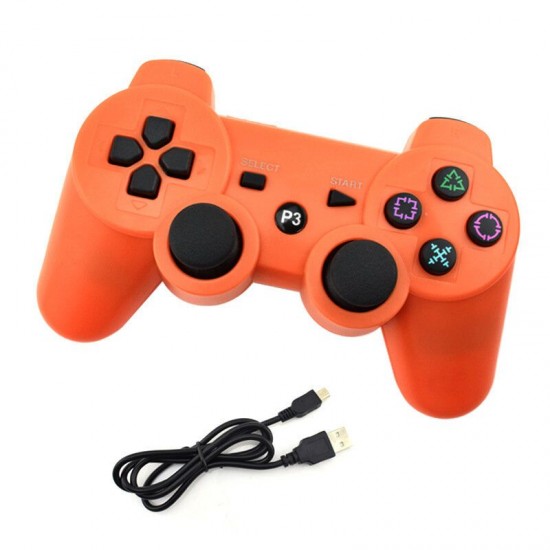 USB bluetooth Wireless Game Controller Remote Control Joystick Gamepad Support the Six-axis Movement for PS3 PC USB bluetooth Wireless Game Controller Remote Control Joystick Gamepad Support the Six-axis Movement for PS3 PC