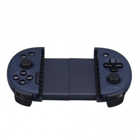 WEE 2T Adjustable bluetooth Phone Clip Gamepad Game Controller for PUBG for iOS Android Mobile Phone Navy