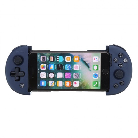 WEE 2T Adjustable bluetooth Phone Clip Gamepad Game Controller for PUBG for iOS Android Mobile Phone Navy