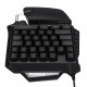 G92 Single Hand RGB LED Backlit Gaming Keyboard 35 Keys Keypad Mouse for PUBG LOL Dota Games G92 Single Hand RGB LED Backlit Gaming Keyboard 35 Keys Keypad Mouse for PUBG LOL Dota Games