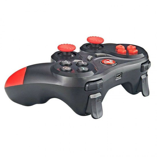 NEW S5 Wireless Bluetooth Game Controller Game Pads With Bracket for iOS Android Mobile Phone Tablet PC PS3 Game Console Gamepad