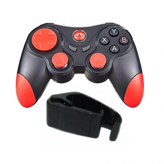 NEW S5 Wireless Bluetooth Game Controller Game Pads With Bracket for iOS Android Mobile Phone Tablet PC PS3 Game Console Gamepad