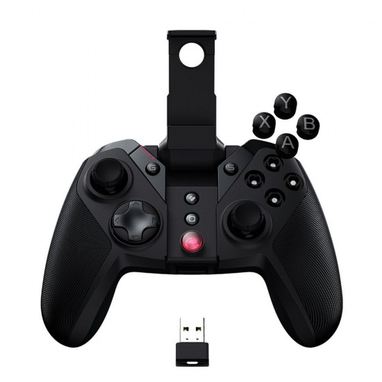 G4 Pro Multi-Platform Game Controller Six-Axis bluetooth Wireless Gamepad with Phone Holder for iOS Android NS Switch PC