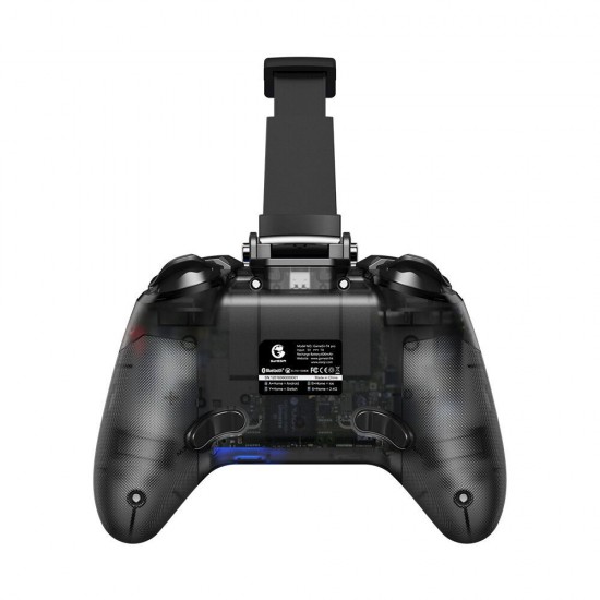 T4 Pro 2.4GHz bluetooth Wireless Game Controller 6 Axis Gyro Realtime Feedback Gamepad for iOS Android PC Switch