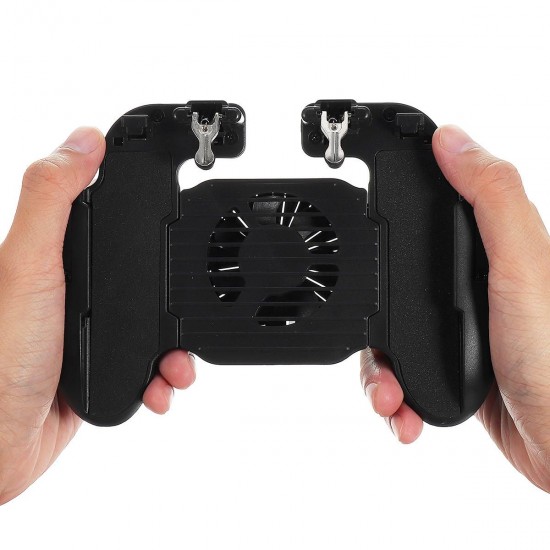 Gamepad Controller Joystick Cooling Fan Bracket Holder for PUBG Mobile Game for IOS Android Phone Gamepad Controller Joystick Cooling Fan Bracket Holder for PUBG Mobile Game for IOS Android Phone
