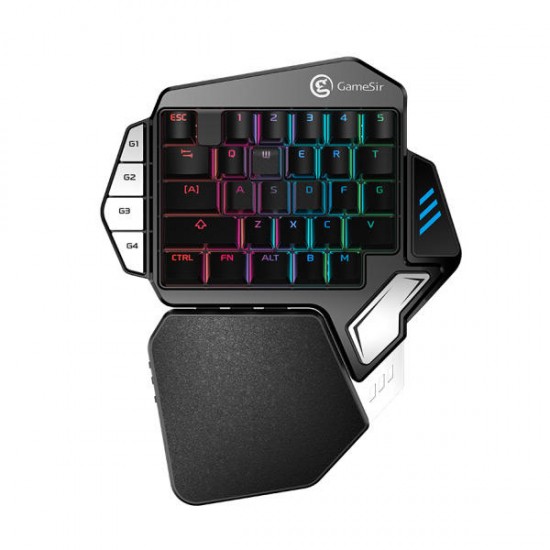 Z1 bluetooth Gamepad 33 User-defined Key Veined WSAD Mechanical Gaming Keyboard