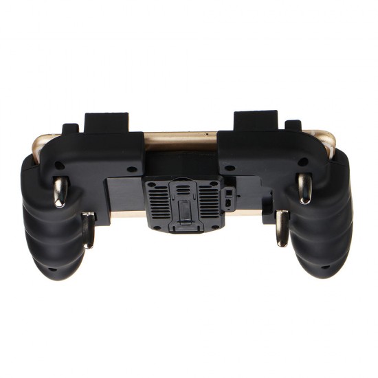 H9 Six Fingers SR Cooling Fan Gamepad Controller Cooler for iPhone Android Mobile Phone for PUBG Games Without Battery