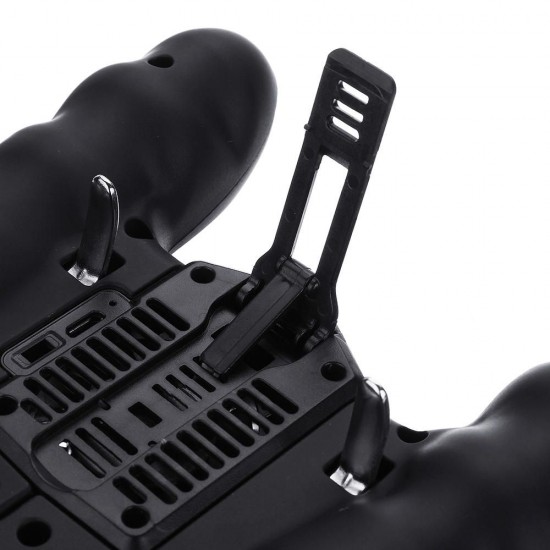 H9 Six Fingers SR Cooling Fan Gamepad Controller Cooler for iPhone Android for PUBG Games Buil-in Battery H9 Six Fingers SR Cooling Fan Gamepad Controller Cooler for iPhone Android for PUBG Games Buil-in Battery