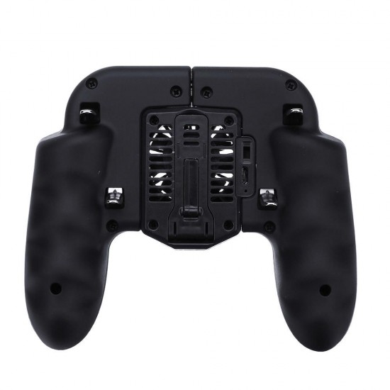 H9 Six Fingers SR Cooling Fan Gamepad Controller Cooler for iPhone Android for PUBG Games Buil-in Battery H9 Six Fingers SR Cooling Fan Gamepad Controller Cooler for iPhone Android for PUBG Games Buil-in Battery