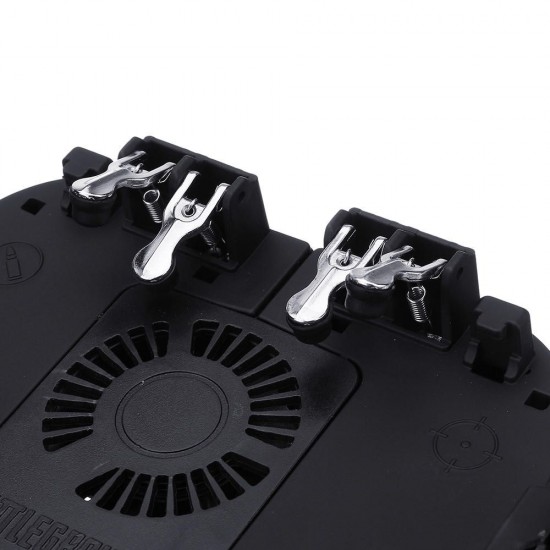 H9 Six Fingers SR Cooling Fan Gamepad Controller Cooler for iPhone Android for PUBG Games Buil-in Battery H9 Six Fingers SR Cooling Fan Gamepad Controller Cooler for iPhone Android for PUBG Games Buil-in Battery