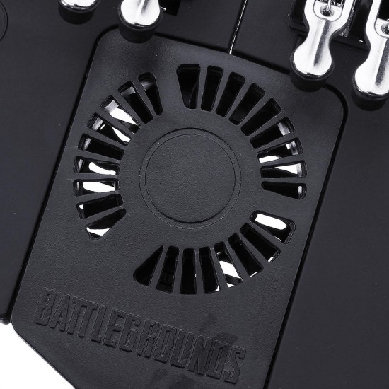 H9 Six Fingers SR Cooling Fan Gamepad Controller Cooler for iPhone Android for PUBG Games Buil-in Battery H9 Six Fingers SR Cooling Fan Gamepad Controller Cooler for iPhone Android for PUBG Games Buil-in Battery
