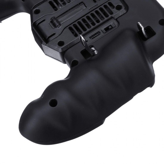 H9 Six Fingers SR Cooling Fan Gamepad Controller Cooler for iPhone Android for PUBG Games Buil-in Battery H9 Six Fingers SR Cooling Fan Gamepad Controller Cooler for iPhone Android for PUBG Games Buil-in Battery