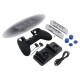 Handle Silicone Rocker Cover Vertical Stand Game Console Kit with Headphones for PS4 Slim Pro Series
